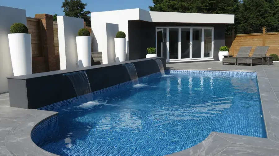 Legendary Pools custom backyard design showcase Legendary Pools custom backyard design showcase